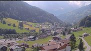 Archived webcam image showing Vorarlberg: Silbertal village on 7 Aug 2026 at 16:03