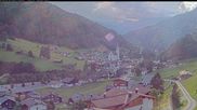 Archived webcam image showing Vorarlberg: Silbertal village on 7 Aug 2026 at 18:03