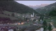 Archived webcam image showing Vorarlberg: Silbertal village on 15 Sep 2026 at 06:28