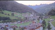Archived webcam image showing Vorarlberg: Silbertal village on 15 Sep 2026 at 07:28