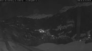 Archived webcam image showing View of Silbertal from Innerberg on 26 Feb 2026 at 20:12