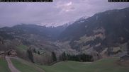 Archiviertes Webcam Bild: Aussicht ins Silbertal von Innerberg am 12.04.2026 um 06:50 Uhr