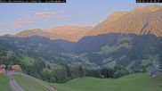 Archived webcam image showing View of Silbertal from Innerberg on 12 Jul 2026 at 20:40
