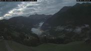 Archived webcam image showing View of Silbertal from Innerberg on 17 Sep 2026 at 06:02