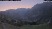 Archived webcam image showing View of Silbertal from Innerberg on 3 Oct 2026 at 07:24