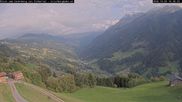 Archived webcam image showing View of Silbertal from Innerberg on 3 Oct 2026 at 16:24