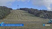 Archived webcam image showing Mt Buller - Burnt Hut Spur on 11 May 2026 at 07:58