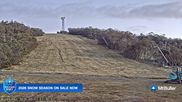 Archived webcam image showing Mt Buller - Burnt Hut Spur on 11 May 2026 at 10:58