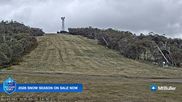 Archived webcam image showing Mt Buller - Burnt Hut Spur on 25 May 2026 at 06:59