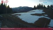 Archived webcam image showing mountain restaurant Brueggele on 26 Feb 2026 at 07:31