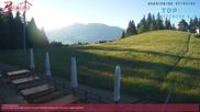 Archived webcam image showing mountain restaurant Brueggele on 29 May 2026 at 07:11