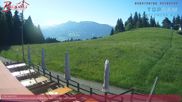 Archived webcam image showing mountain restaurant Brueggele on 29 May 2026 at 08:11