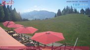 Archived webcam image showing mountain restaurant Brueggele on 29 May 2026 at 10:11