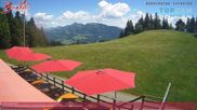 Archived webcam image showing mountain restaurant Brueggele on 29 May 2026 at 14:11