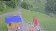 Archived webcam image showing Lake Seewaldsee (Fontanella) on 29 May 2026 at 06:55