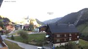 Archived webcam image showing Warth: village center on 12 Jul 2026 at 06:38