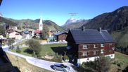Archived webcam image showing Warth: village center on 12 Jul 2026 at 08:38