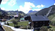 Archived webcam image showing Warth: village center on 12 Jul 2026 at 14:38