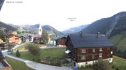 Archived webcam image showing Warth: village center on 21 Jul 2026 at 06:48