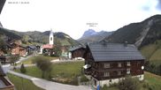 Archived webcam image showing Warth: village center on 23 Jul 2026 at 08:19