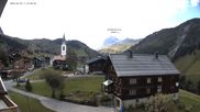 Archived webcam image showing Warth: village center on 23 Jul 2026 at 16:19