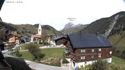 Archived webcam image showing Warth: village center on 7 Sep 2026 at 10:16