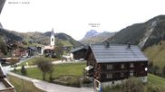 Archived webcam image showing Warth: village center on 7 Sep 2026 at 16:16