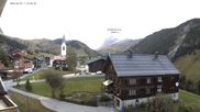 Archived webcam image showing Warth: village center on 7 Sep 2026 at 18:16