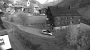 Archived webcam image showing Warth: village center on 12 Sep 2026 at 06:03
