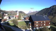 Archived webcam image showing Warth: village center on 12 Sep 2026 at 08:03