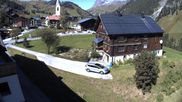 Archived webcam image showing Warth: village center on 12 Sep 2026 at 12:03