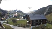 Archived webcam image showing Warth: village center on 12 Sep 2026 at 16:03