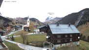 Archived webcam image showing Warth: village center on 27 Oct 2026 at 07:49