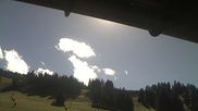 Archived webcam image showing Hochlitten Riefensberg in Vorarlberg on 12 Oct 2026 at 12:59