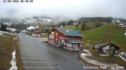 Archiviertes Webcam Bild: Talstation Skilifte Brunni-Haggenegg am 12.04.2026 um 08:58 Uhr