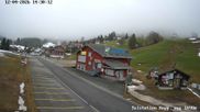 Archiviertes Webcam Bild: Talstation Skilifte Brunni-Haggenegg am 12.04.2026 um 14:58 Uhr