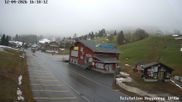 Archiviertes Webcam Bild: Talstation Skilifte Brunni-Haggenegg am 12.04.2026 um 16:58 Uhr