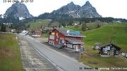 Archived webcam image showing base station ski resort Brunni-Haggenegg on 19 Apr 2026 at 20:17
