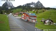 Archived webcam image showing base station ski resort Brunni-Haggenegg on 14 May 2026 at 08:37
