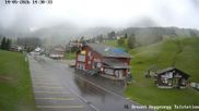 Archived webcam image showing base station ski resort Brunni-Haggenegg on 14 May 2026 at 14:37