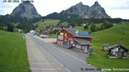 Archived webcam image showing base station ski resort Brunni-Haggenegg on 24 Aug 2026 at 10:00