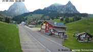 Archived webcam image showing base station ski resort Brunni-Haggenegg on 24 Aug 2026 at 18:00