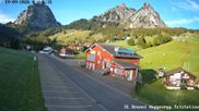 Archived webcam image showing base station ski resort Brunni-Haggenegg on 19 Sep 2026 at 08:41