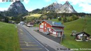 Archived webcam image showing base station ski resort Brunni-Haggenegg on 9 Oct 2026 at 10:51