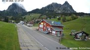 Archived webcam image showing base station ski resort Brunni-Haggenegg on 9 Oct 2026 at 12:51