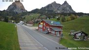 Archived webcam image showing base station ski resort Brunni-Haggenegg on 16 Oct 2026 at 20:46