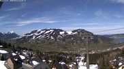 Archived webcam image showing mount Mostelberg, Sattel Hochstuckli on 5 Apr 2026 at 12:43