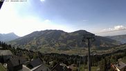 Archiviertes Webcam Bild: Sattel-Hochstuckli: Ausblick Mostelberg am 27.05.2026 um 16:41 Uhr
