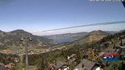 Archived webcam image showing mount Mostelberg, Sattel Hochstuckli on 28 May 2026 at 12:42