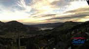 Archived webcam image showing mount Mostelberg, Sattel Hochstuckli on 4 Jun 2026 at 06:58
